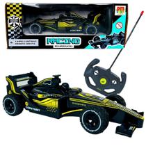 Carrinho Controle Remoto Fórmula 1 Recarregável Com Bateria Racing F1 Brinquedo 1:20 Control - DM Toys