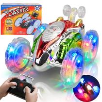 Carrinho Controle Remoto Maluco Carro Gira 360º C/ Luz -