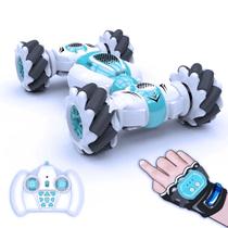 Carrinho Controle Remoto Manobras 4x4 Drift Giro 360 Escalada Luzes LED Toca Música Controle Luva por Gestos - RC