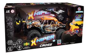 Carrinho Controle Remoto Polibrinq X-niper Laranja 1:16 Carrinho Controle Remoto Polibrinq X-niper Laranja 1:16