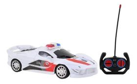 Carrinho Controle Remoto Policia Super Carro Top 1:18 ( FT) Carrinho Controle Remoto Policia Super Carro Top 1:18 ( FT)