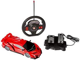 Carrinho Controle Remoto Racing Control Raptor Vermelho Carrinho Controle Remoto Racing Control Raptor Vermelho