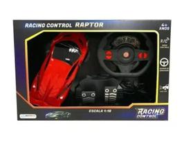 Carrinho Controle Remoto Racing Control Raptor Vermelho Multikids Carrinho Controle Remoto Racing Control Raptor Vermelho Multikids