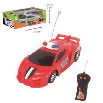Carrinho Controle Remoto Road Rider Policia Possantes 3 Funções Luz Carrinho Controle Remoto Road Rider Policia Possantes 3 Funções Luz