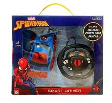 Carrinho controle remoto Smart Driver Spiderman