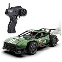 Carrinho Controle Remoto Solta Fumaça Recarregável Brinquedo