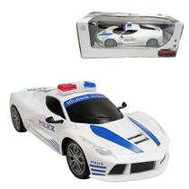 Carrinho Controle Remoto Super Auto Policia Lamborghini