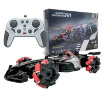Carrinho Controle Remoto Super Phantom, CKS Toys, Bateria Recarregável, Luz, Som, Solta Fumaça