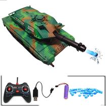 Carrinho Controle Remoto Tanque Guerra Bolinha Gel Novida. Carrinho Controle Remoto Tanque Guerra Bolinha Gel Novida.