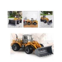 Carrinho Controle Remoto Trator Pá Carregadeira Construção