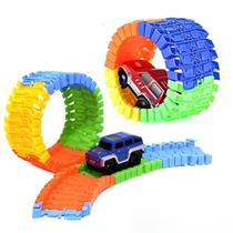 Carrinho Dasher Movimento Com Pista encaixável Carrinho Dasher Movimento Com Pista encaixável