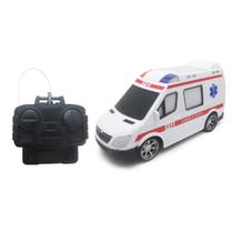 Carrinho De Ambulância Controle Remoto Resgate Infantil Som - Zoop Toys