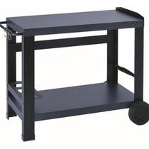 Carrinho De Apoio Bar Churrasqueira Em Alumínio 90X47X57Cm