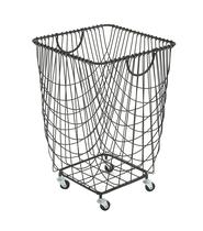 Carrinho de armazenamento Deco 79 CosmoLiving by Cosmopolitan Metal Black