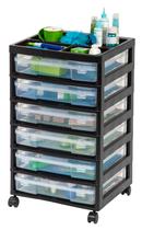 Carrinho de armazenamento Iris USA, álbum de recortes de 6 camadas para papel 12x12 Carrinho de armazenamento Iris USA, álbum de recortes de 6 camadas para papel 12x12