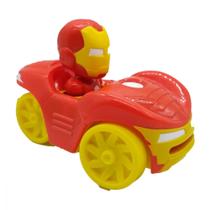 Carrinho de Ataque Iron Man Disc Dashers Pequeno Sunny