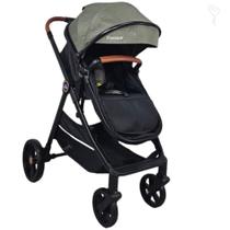 Carrinho de bebe 3 em 1 apolo verde- passear baby