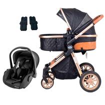 Carrinho De Bebe 3 Em 1 Ares Plus Duo Travel