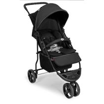 Carrinho de Bebê 3 Rodas de Passeio Horus II Preto Até 15Kg Tutti Baby