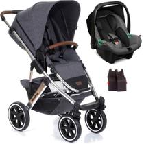 Carrinho de Bebe ABC Design Salsa 4 Bebe Conforto Asphalt