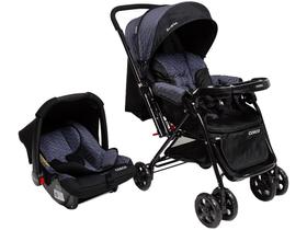 Carrinho de Bebê Alça Reversível com Bebê Conforto Cosco Kids Travel System Reverse 0 a 15kg