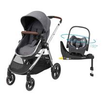 Carrinho de Bebê Anna Luxe Grey Trio Isofix 360 Maxi Cosi