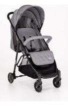 Carrinho De Bebê Até 22kg Compacto Berço e Passeio Tour Ápia Cinza