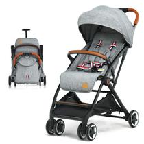 Carrinho de Bebê BABY JOY Leve e Compacto - com Arnês de 5 Pontos
