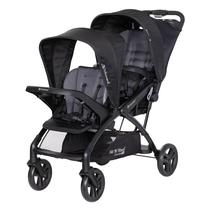 Carrinho de bebê Baby Trend Sit N' Stand Double 2.0 Dash Black