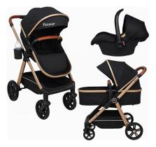 Carrinho de bebe + bebê conforto apolo- passear