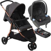 Carrinho de Bebe Bebe Conforto Base Burigotto CR3 22 Gray Cobre Carrinho de Bebe Bebe Conforto Base Burigotto CR3 22 Gray Cobre