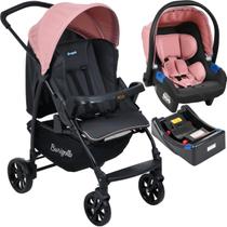 Carrinho de Bebe Bebe Conforto Base Burigotto Ecco CZ Rosa Carrinho de Bebe Bebe Conforto Base Burigotto Ecco CZ Rosa