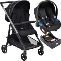 Carrinho de Bebe Bebe Conforto Base Burigotto Tak Metal Silver