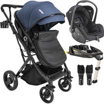 Carrinho de Bebe Bebe Conforto Base ISOFIX Kiddo Vox II Marinho Carrinho de Bebe Bebe Conforto Base ISOFIX Kiddo Vox II Marinho