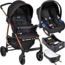 Carrinho de Bebe Bebe Conforto Base Ninho Burigotto Ecco Cobre Carrinho de Bebe Bebe Conforto Base Ninho Burigotto Ecco Cobre