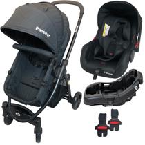Carrinho de Bebe Bebe Conforto Base Passear Baby Jupiter Preto Carrinho de Bebe Bebe Conforto Base Passear Baby Jupiter Preto