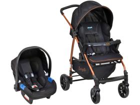 Carrinho de Bebe Bebe Conforto Burigotto Ecco Preto Bronze