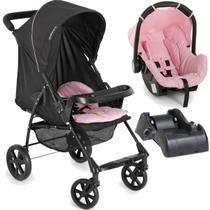 Carrinho de Bebe Bebe Conforto Rosa Base Galzerano Romano G22 Preto Rosa Carrinho de Bebe Bebe Conforto Rosa Base Galzerano Romano G22 Preto Rosa