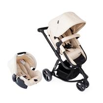 Carrinho de Bebê Beige Travel System Mobi Duo Safety 1st