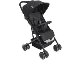 Carrinho de Bebe Berço Passeio Compacto Kiddo Mascote Preto