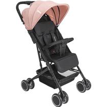 Carrinho de Bebe Berço Passeio Compacto Kiddo Mascote Rosa