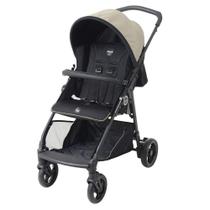 Carrinho De Bebê Burigotto Lui De 0 Até 15kg Para Passeio Sand - Preto E Bege, U Carrinho De Bebê Burigotto Lui De 0 Até 15kg Para Passeio Sand - Preto E Bege, U