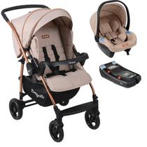 Carrinho de Bebê Burigotto Travel System Rio K 22 Base Mon Amour
