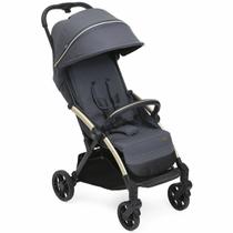 Carrinho de Bebê Chicco Goody XPlus One Touch Dark Shadow Fecha Com Uma Mão Portátil Reclinável Leve Compacto Dobrável Passeio Para Viagem UV50