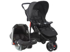 Carrinho de Bebê com Bebê Conforto Cosco Kids - Toffy Duo 3 Rodas 0 a 15kg