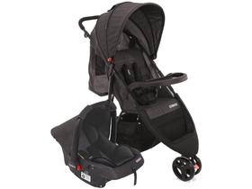 Carrinho de Bebê com Bebê Conforto Cosco - Travel System Jetty 3 Rodas 0 a 15kg