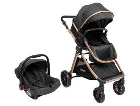 Carrinho de Bebê com Bebê Conforto Reversível Infanti Romanzo Duo 0 a 15kg