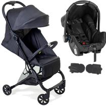Carrinho de Bebe Compacto Bebe Conforto Galzerano Bali Preto