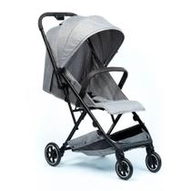Carrinho de bebe compacto mini até 22kg woven grey - abc design