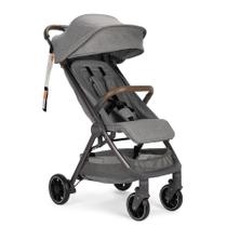 Carrinho De Bebê Compacto Nuna TRVL Refined Cinza Reclinável 22kg